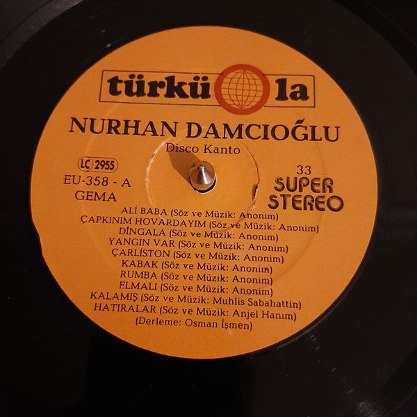 Nurhan Damcıoğlu : Disco Kanto (LP)