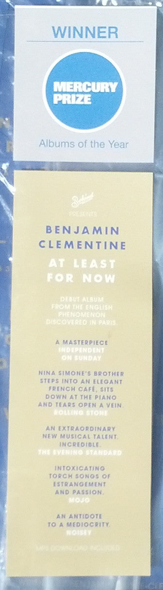 Benjamin Clementine : At Least For Now (2xLP, Album, Gat)