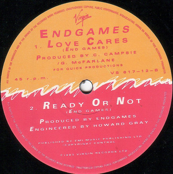 Endgames : Love Cares (12", Single)