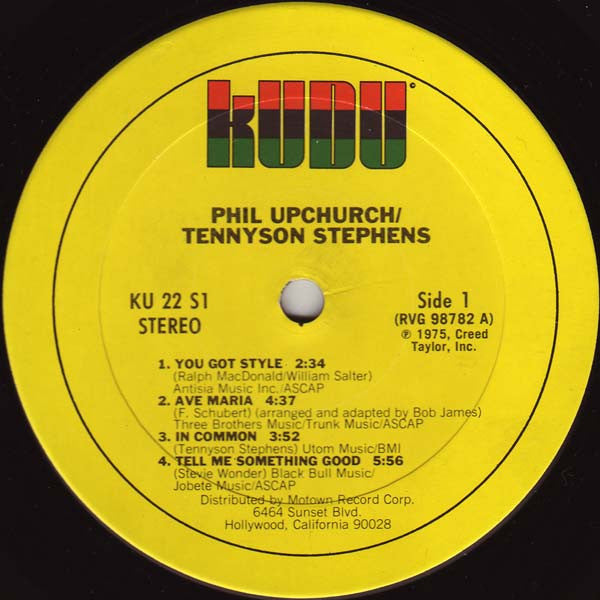 Phil Upchurch / Tennyson Stephens : Upchurch/Tennyson (LP, Album, San)