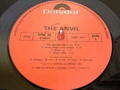 Visage : The Anvil (LP, Album)