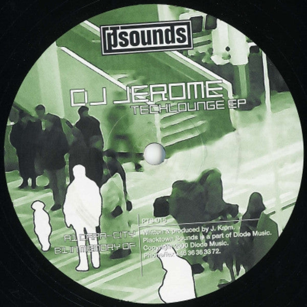 DJ Jerome* : Techlounge EP (12", EP)