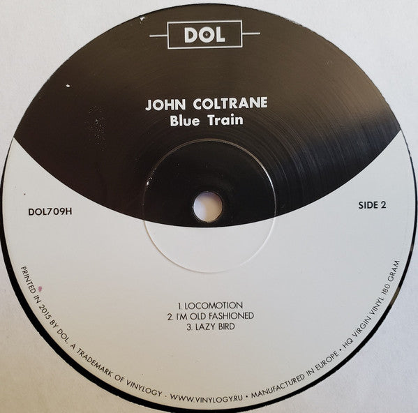 John Coltrane : Blue Train (LP, Album, RE, 180)