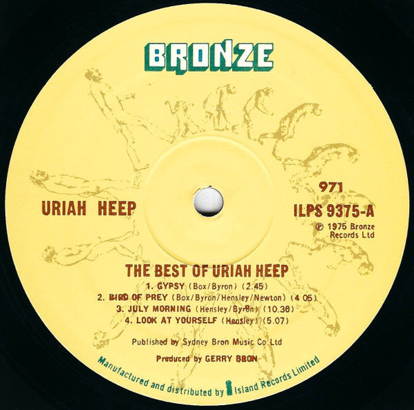 Uriah Heep : The Best Of... (LP, Comp)