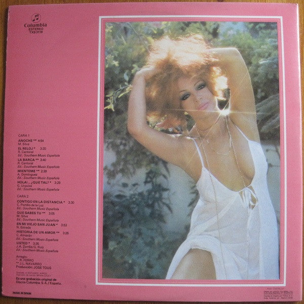Sara Montiel : Anoche... Con Sara (LP, Album, Gat)