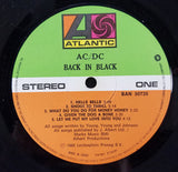 AC/DC : Back In Black (LP, Album)