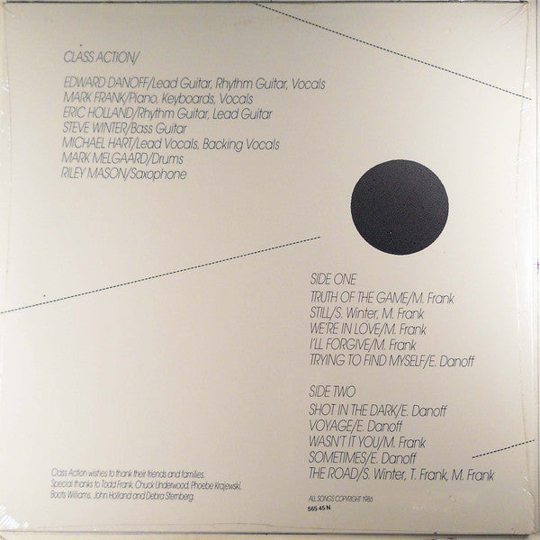 Class Action (7) : Truth Of The Game (LP, Album)