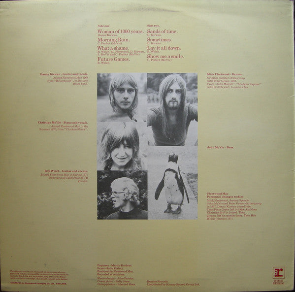 Fleetwood Mac : Future Games (LP, Album, RP)