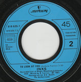 INXS : Original Sin (7", Single, Blu)