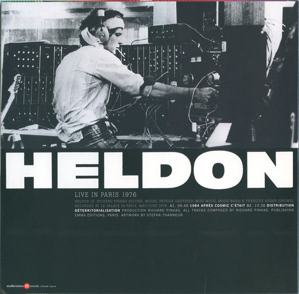 Heldon : Live In Paris 1976 (12", RSD, Ltd)