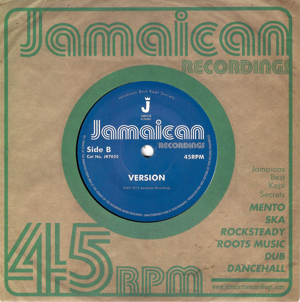 Cornell Campbell : Natty Dread In A Greenwich Farm (7", RE)