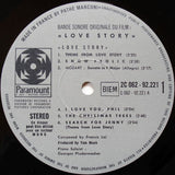 Francis Lai : Love Story - Bande Originale Du Film (LP, Album, RP)