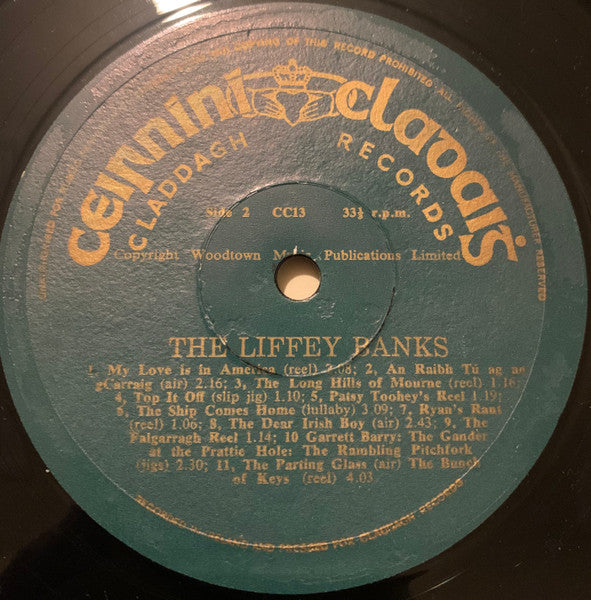 Tommy Potts : The Liffey Banks - Traditional Irish Music Played By Tommy Potts (LP, Album)