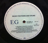 Moraz* - Bruford* : Music For Piano And Drums  (LP, Album)