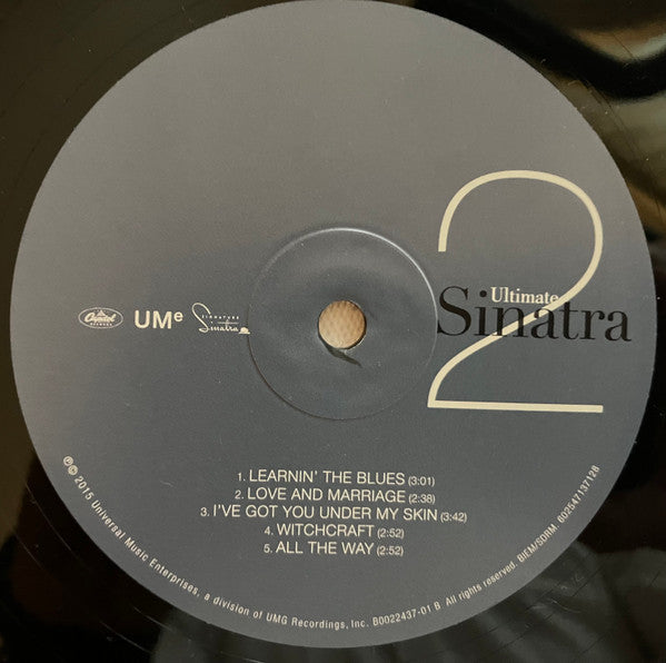 Frank Sinatra : Ultimate Sinatra (2xLP, Comp)