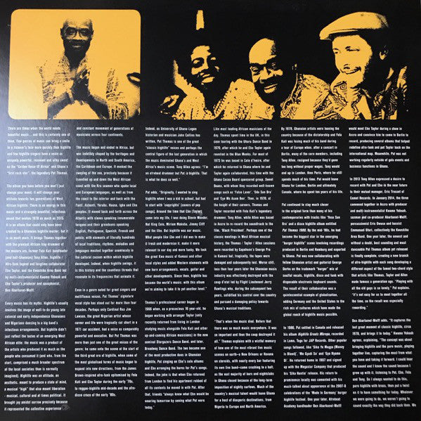 Pat Thomas (3) And Kwashibu Area Band : Pat Thomas And Kwashibu Area Band (2xLP, Album + CD, Album)