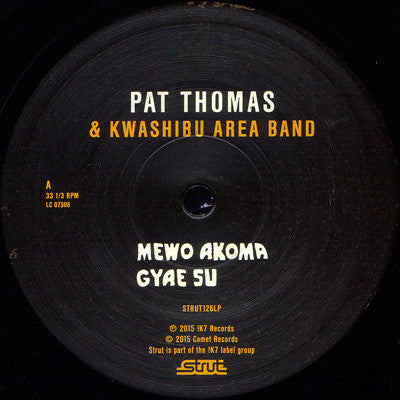 Pat Thomas (3) And Kwashibu Area Band : Pat Thomas And Kwashibu Area Band (2xLP, Album + CD, Album)