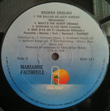 Marianne Faithfull : Broken English (LP, Album)