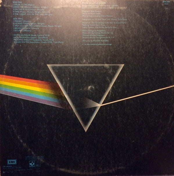 Pink Floyd : The Dark Side Of The Moon (LP, Album)