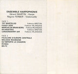 Régine Ferber, Gérard Martin : Ensemble Harpophonie : Ensemble Harpophonie (Cass, Album)