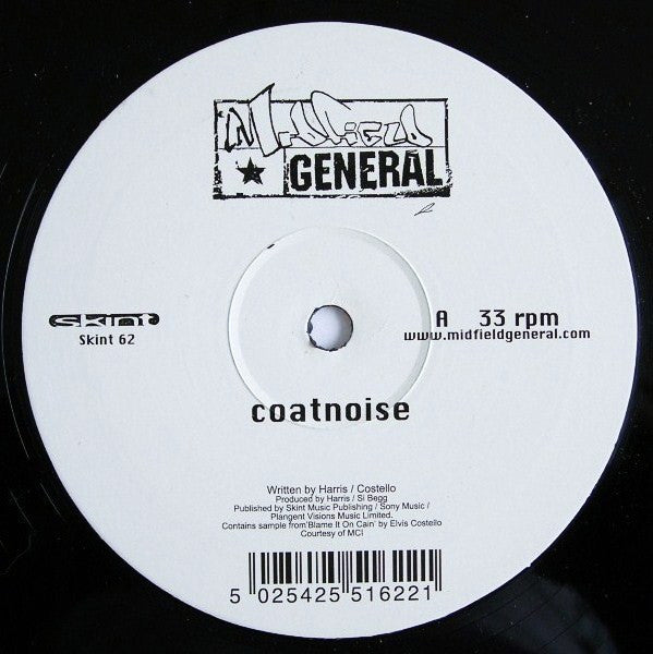 Midfield General : Coatnoise (12")