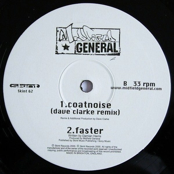 Midfield General : Coatnoise (12")