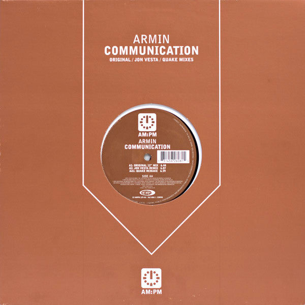 Armin* : Communication (12")