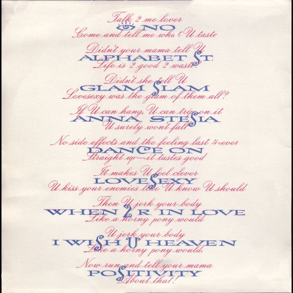 Prince : Lovesexy (LP, Album)