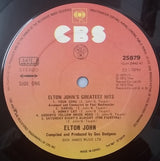 Elton John : Greatest Hits (LP, Comp, RE)