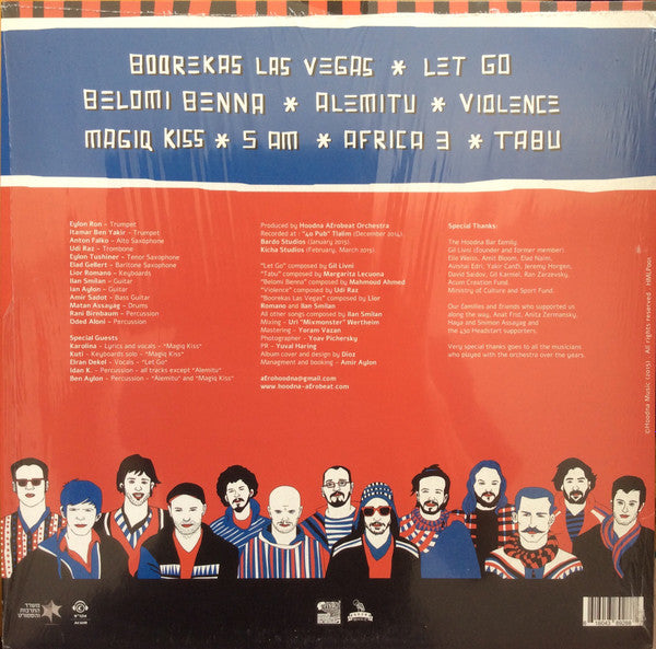 Hoodna Afrobeat Orchestra : Let Go (LP, Album)