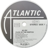 AC/DC : Flick Of The Switch (LP, Album)