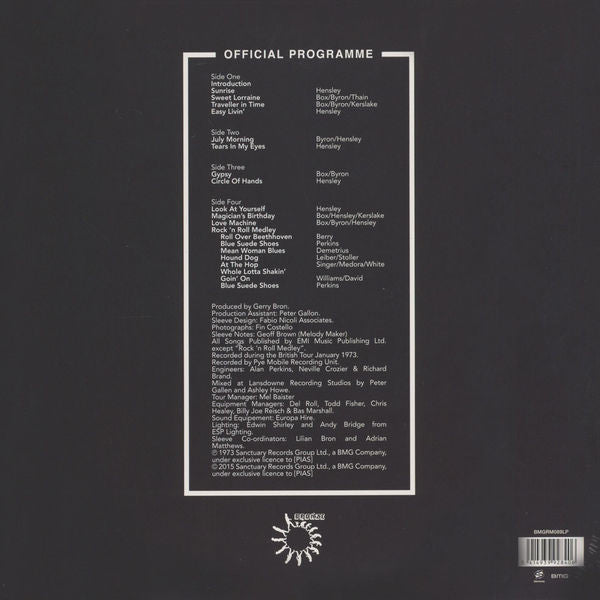 Uriah Heep : Uriah Heep Live (2xLP, Album, RE, 180)