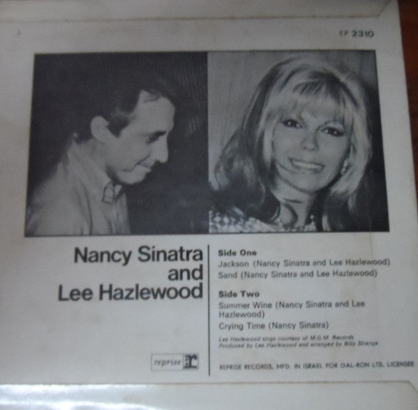 Nancy Sinatra & Lee Hazlewood : Jackson (7", EP)