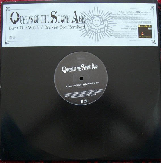 Queens Of The Stone Age : Burn The Witch / Broken Box Remixed (12", Promo)
