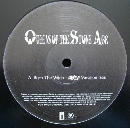 Queens Of The Stone Age : Burn The Witch / Broken Box Remixed (12", Promo)