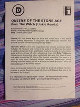 Queens Of The Stone Age : Burn The Witch / Broken Box Remixed (12", Promo)