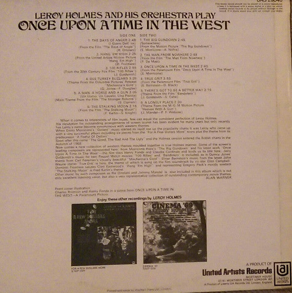 Leroy Holmes : Once Upon A Time In The West (LP, Album)