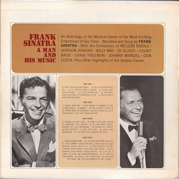 Frank Sinatra : A Man And His Music (2xLP, Album, Gat)