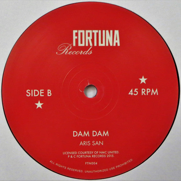 Aris San : Boumpam / Dam Dam (10", EP, Ltd)