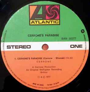 Cerrone : Cerrone's Paradise (LP, Album)