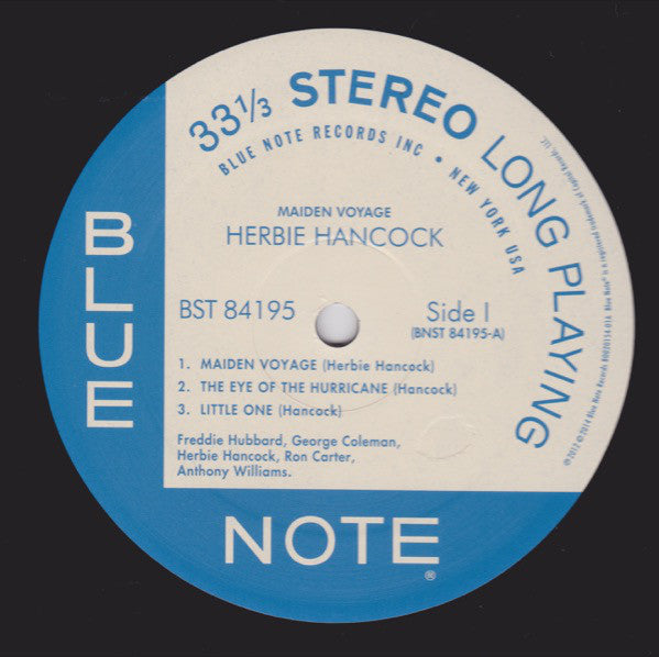 Herbie Hancock : Maiden Voyage (LP, Album, RE, RM)