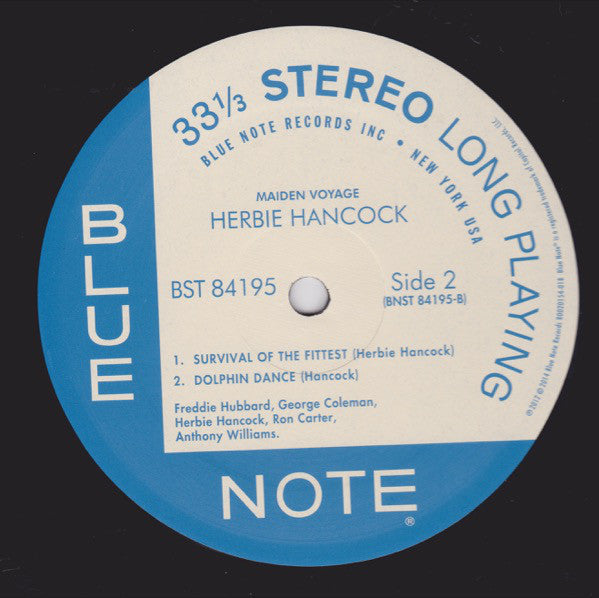 Herbie Hancock : Maiden Voyage (LP, Album, RE, RM)
