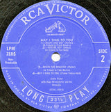 Eddie Fisher : May I Sing To You (10", Mono)