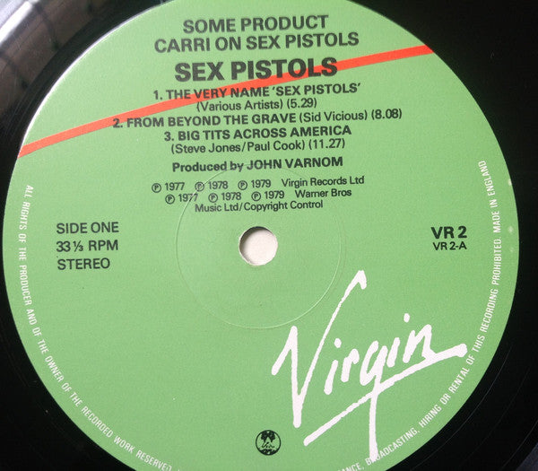 Sex Pistols : Some Product - Carri On Sex Pistols (LP, Album)