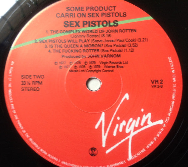 Sex Pistols : Some Product - Carri On Sex Pistols (LP, Album)