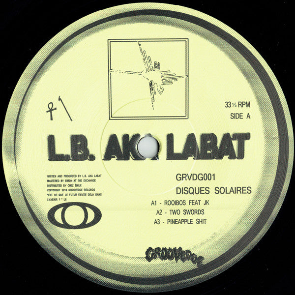 L.B. aka LABAT* : Disques Solaires (2x12", Album, Ltd)