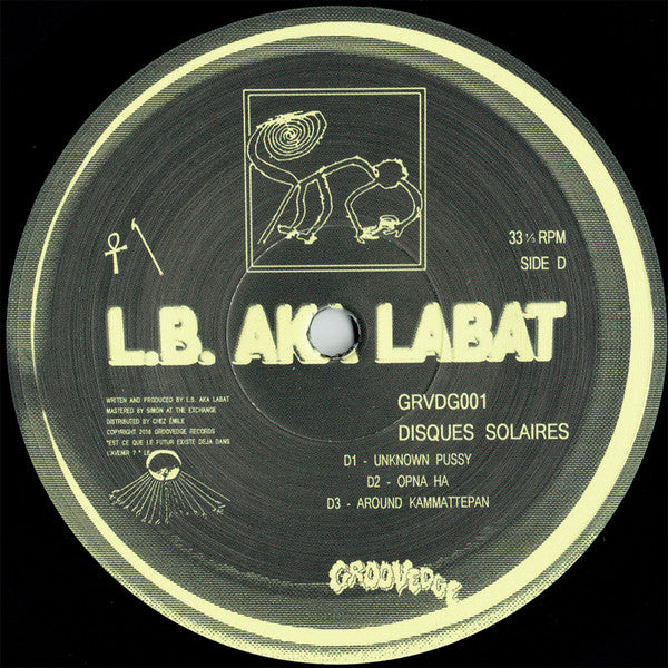 L.B. aka LABAT* : Disques Solaires (2x12", Album, Ltd)