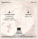 Accelera Deck & Sybarite : Untitled (7", Ltd)