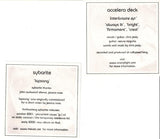 Accelera Deck & Sybarite : Untitled (7", Ltd)