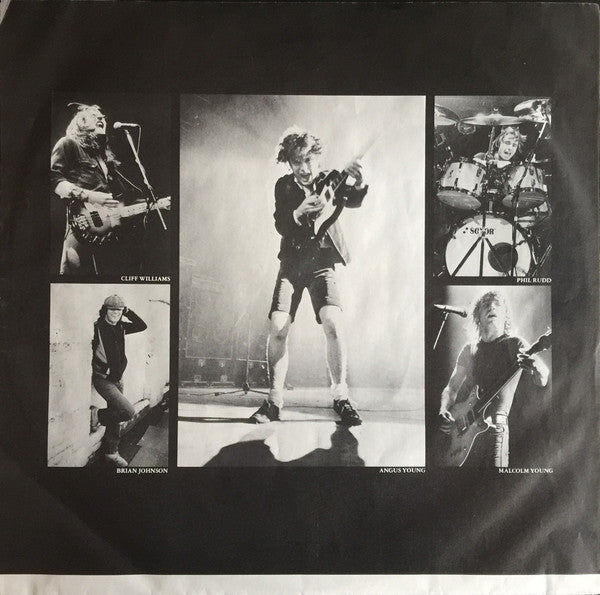 AC/DC : Back In Black (LP, Album, RE)